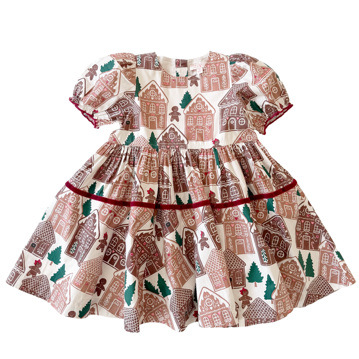 Eliza Dress Gingerbread Houses