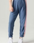 Multi Stripe Girls Jogger