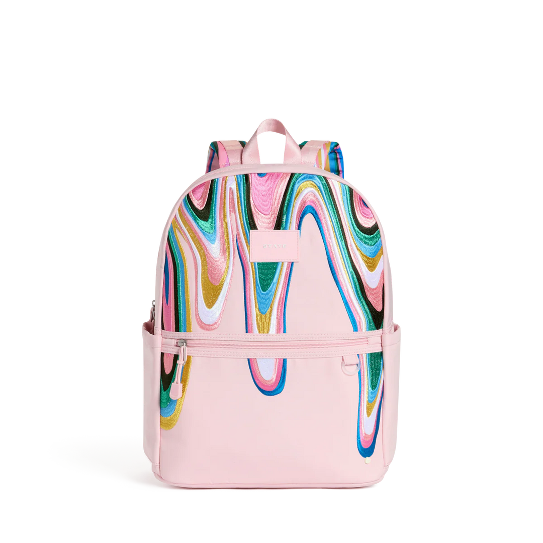 Kane Double Pocket Backpack – Paint Wave