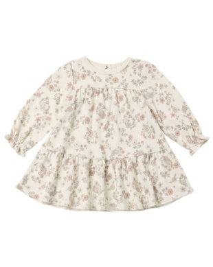 Tiered Jersey Dress | Floral Vine