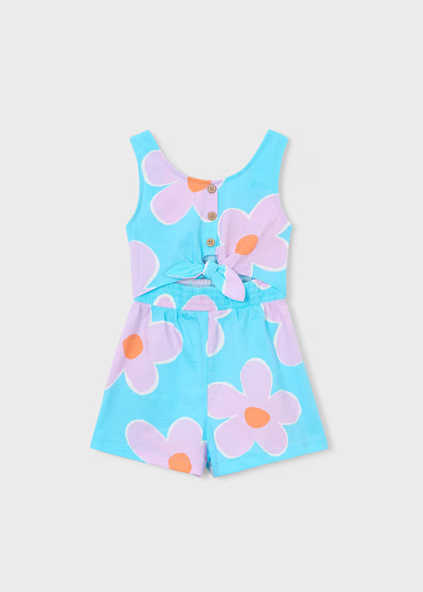 Flower Cut Out Romper
