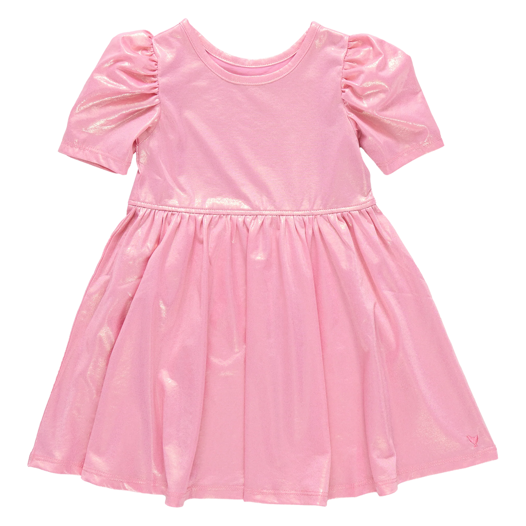 Lame Laurie Dress Light Pink