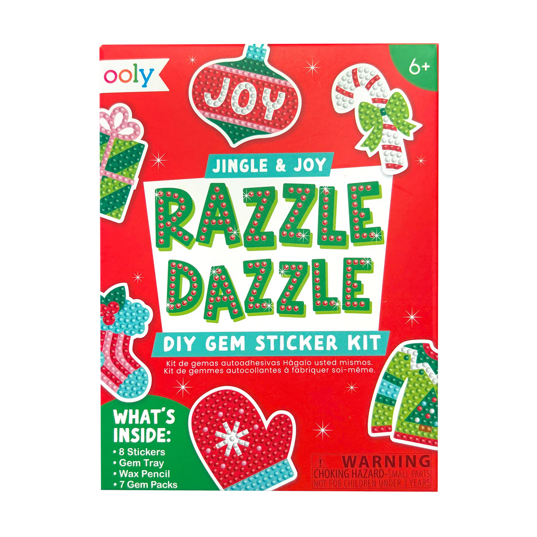 Mini Razzle Dazzle D.I.Y. Gem Sticker Kit Jingle Joy