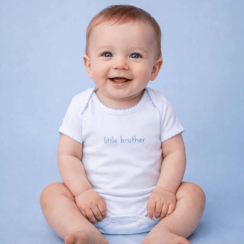 Little Brother Embroidered Bodysuit