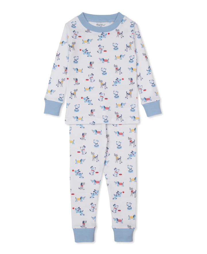 Puppy Patch Pajama Set Snug Fit
