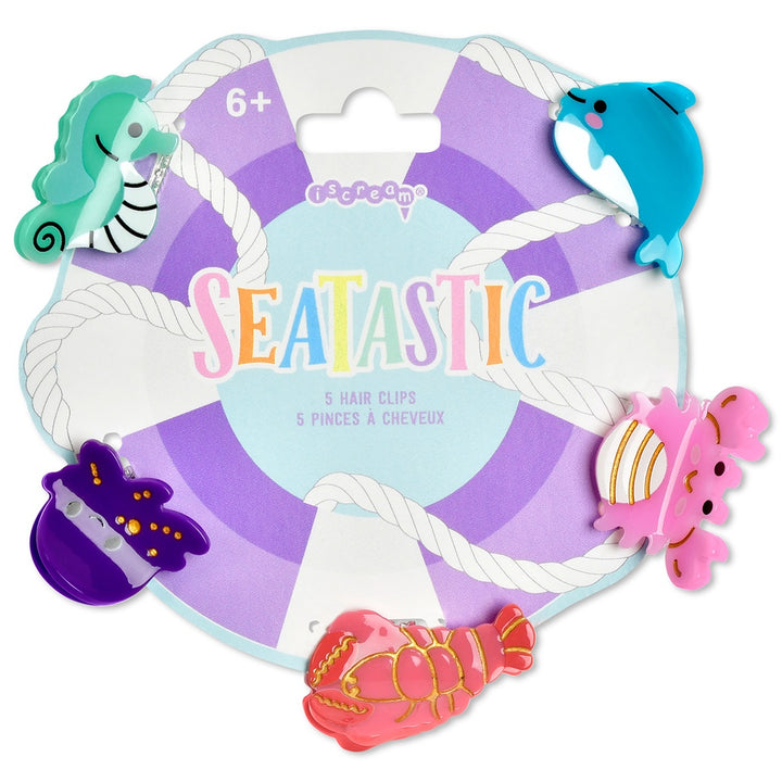 Statistic Hair Clips Set