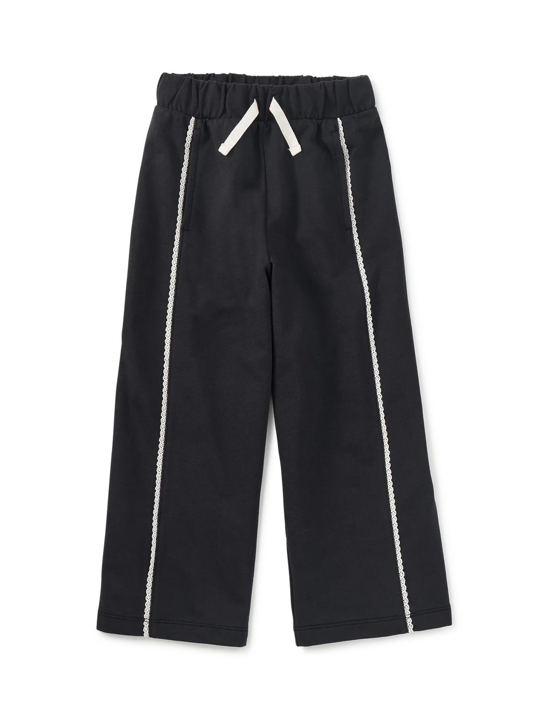 Lace Trim Track Pants