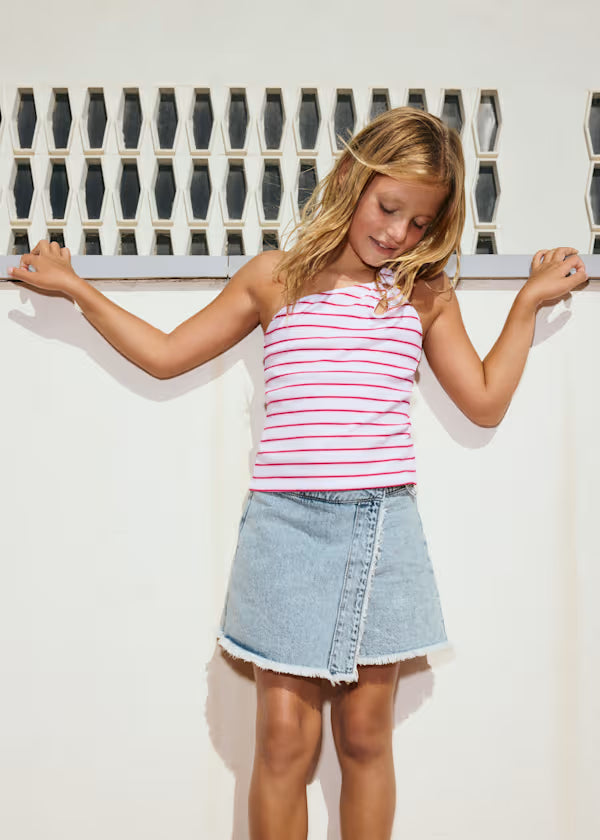Denim Skort