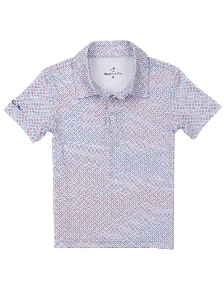 Boys Inlet Polo Fastball