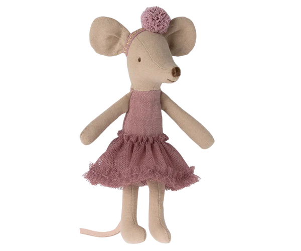 Maileg Big Sister Ballerina Mouse, Heather