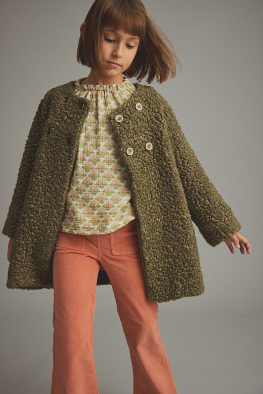 Pink Siena Soft Touch Corduroy Flared Pants
