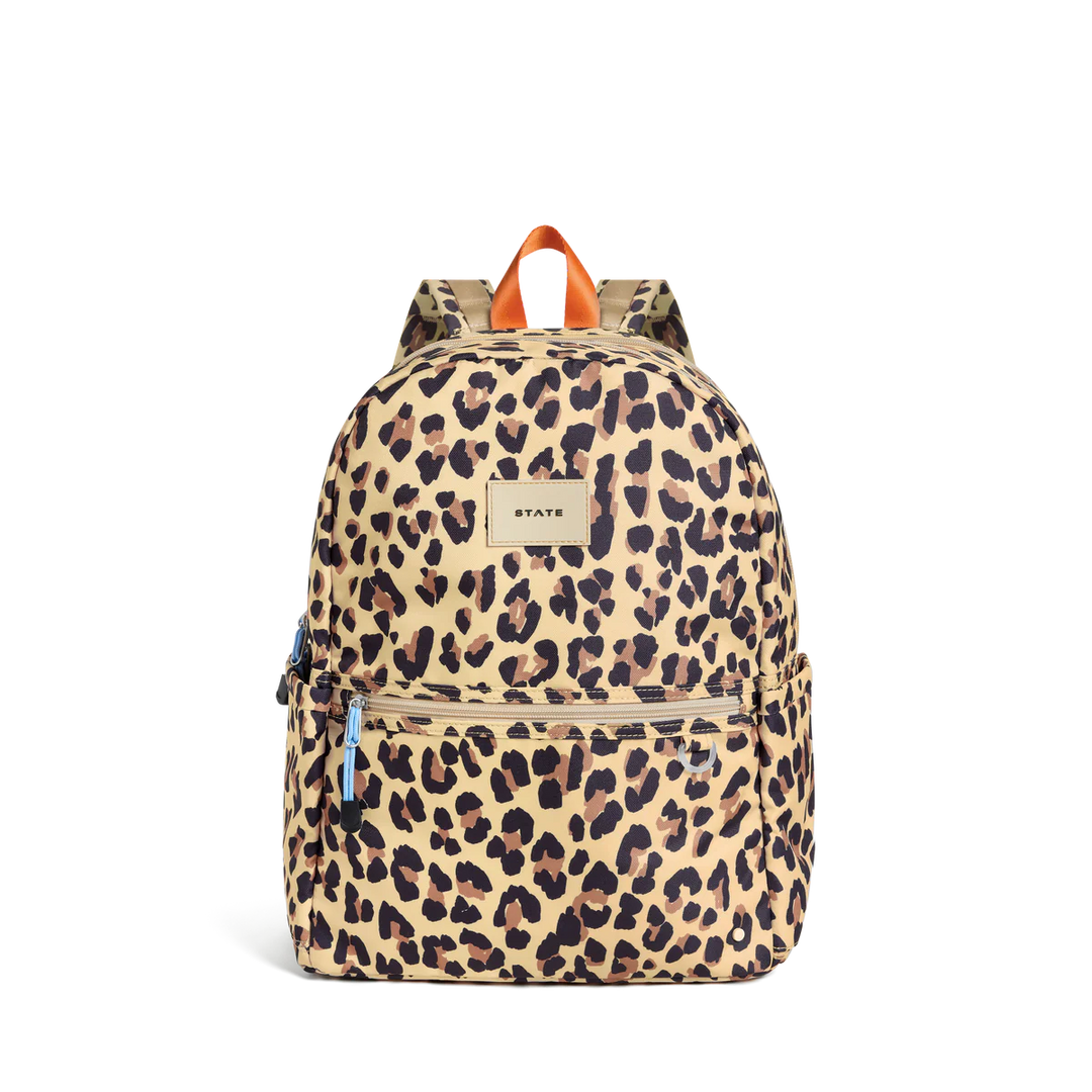 Kane Double Pocket Backpack – Leopard