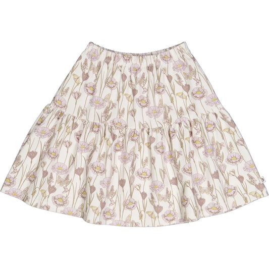 Crocus flared skirt with floral print