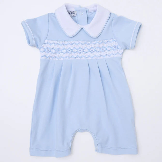 Hazel & Hudson Smocked Short Playsuit