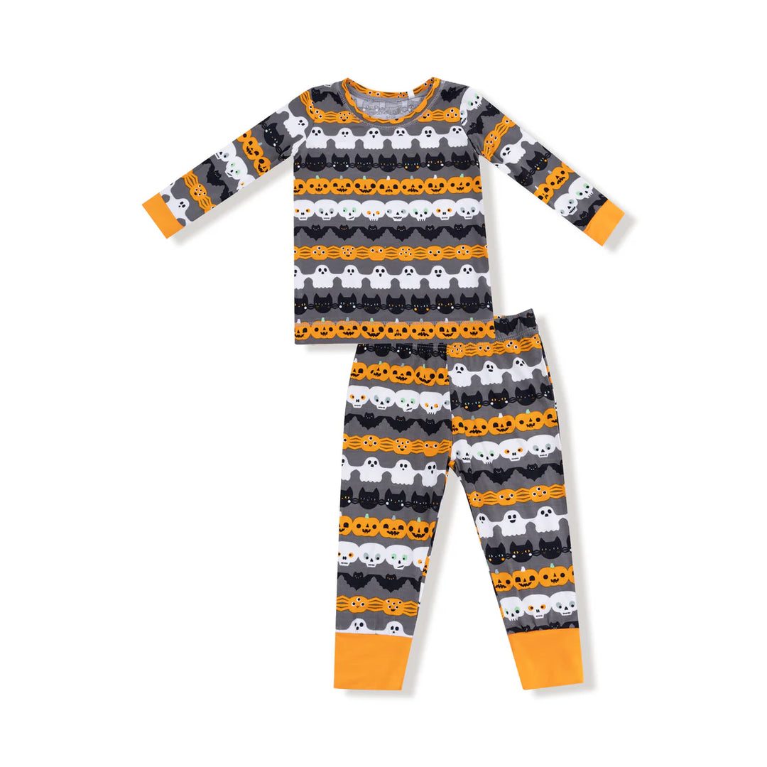 Halloween Paper Garland Glow In The Dark Loungewear Set