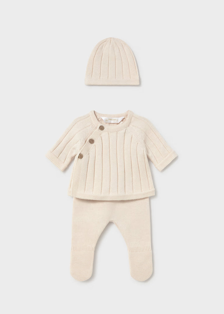 3pc Newborn Knit Set