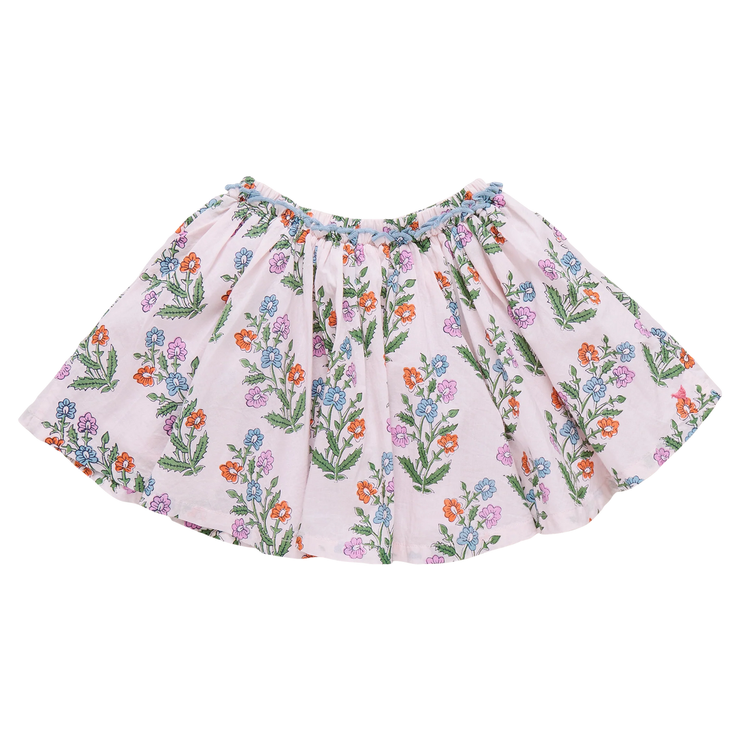 Pink Dewdrop Block Print Spring Gianna Spring