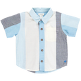 Load image into Gallery viewer, Ocean Stripe Baby Jack Shirt

