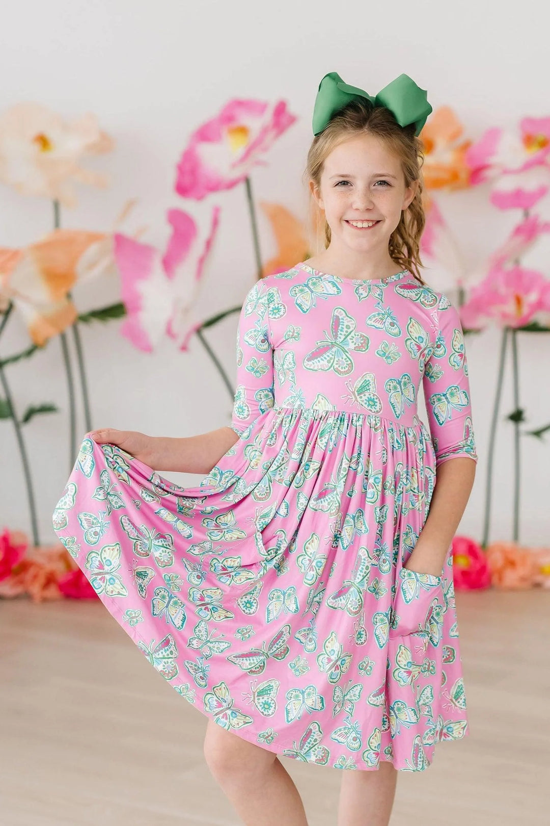 Butterfly Garden Twirl Dress