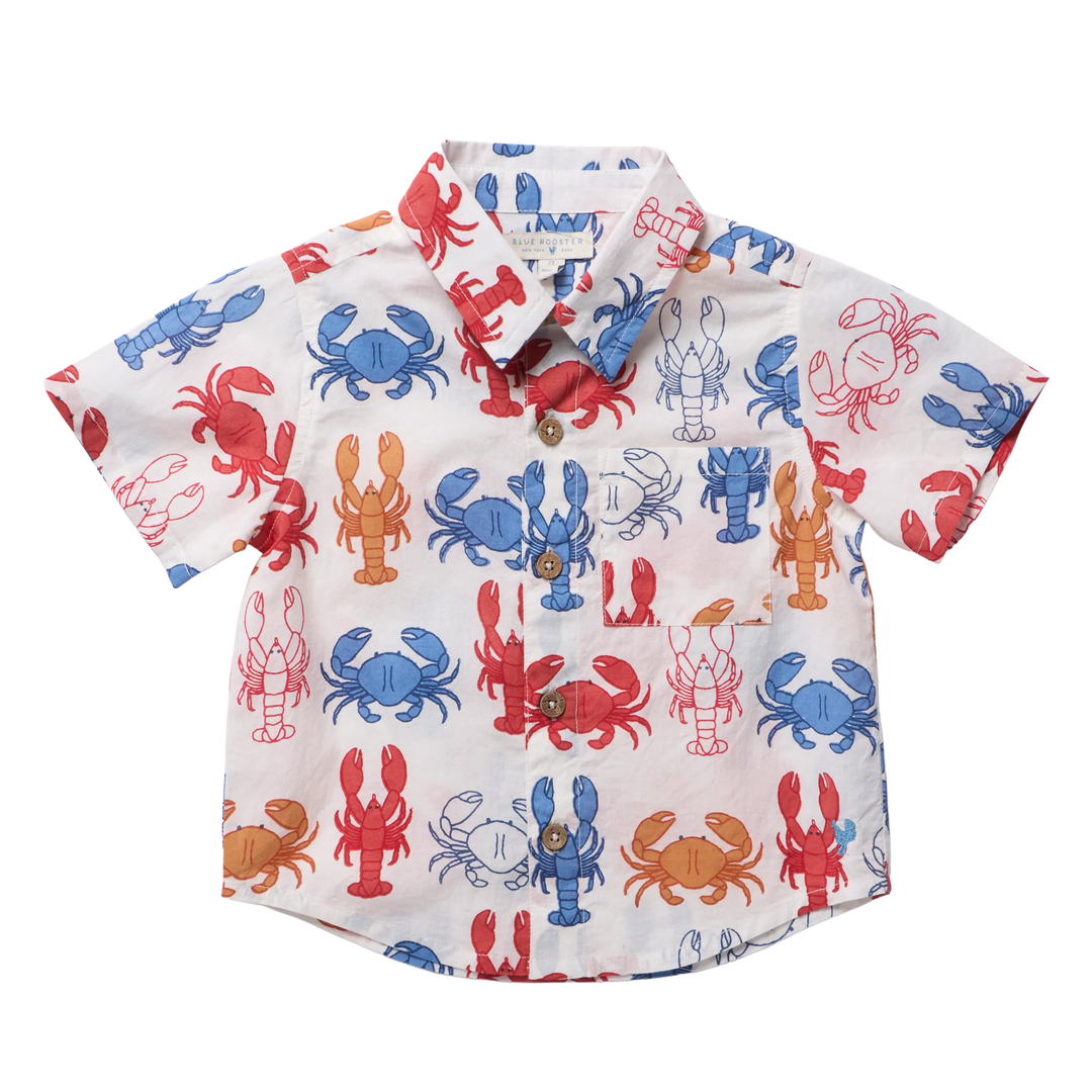 Boys Jack Shirt Lobsters & Crabs