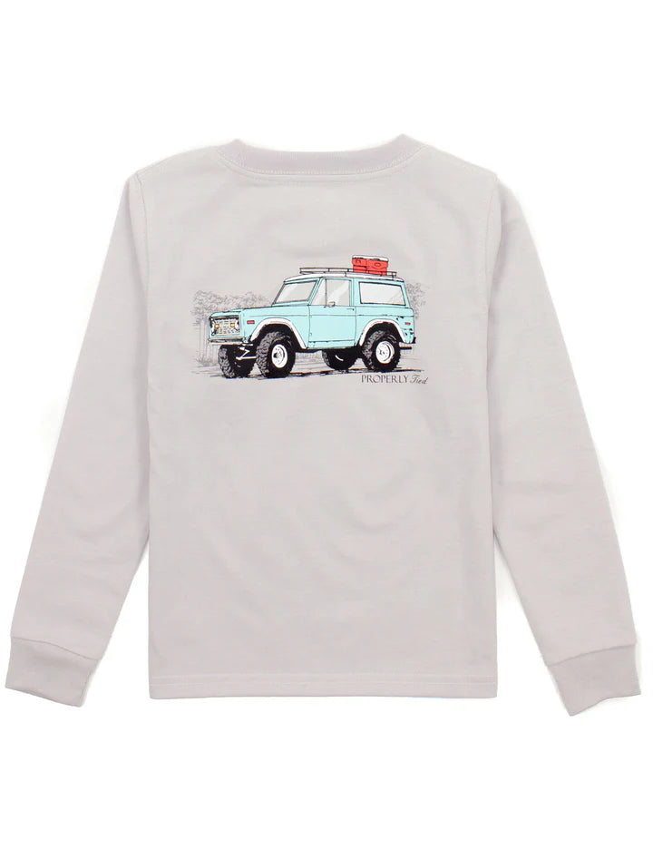 4x4 Longsleeve Ice Grey