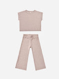 Load image into Gallery viewer, Cozy Rib Knit Set in Heathered Mauve
