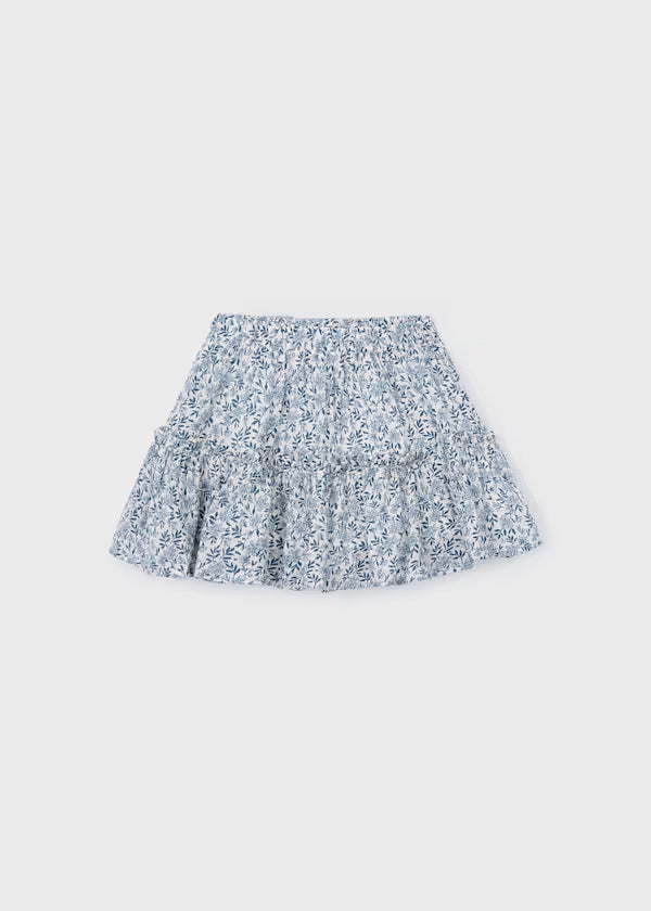 Printed Dobby Skirt