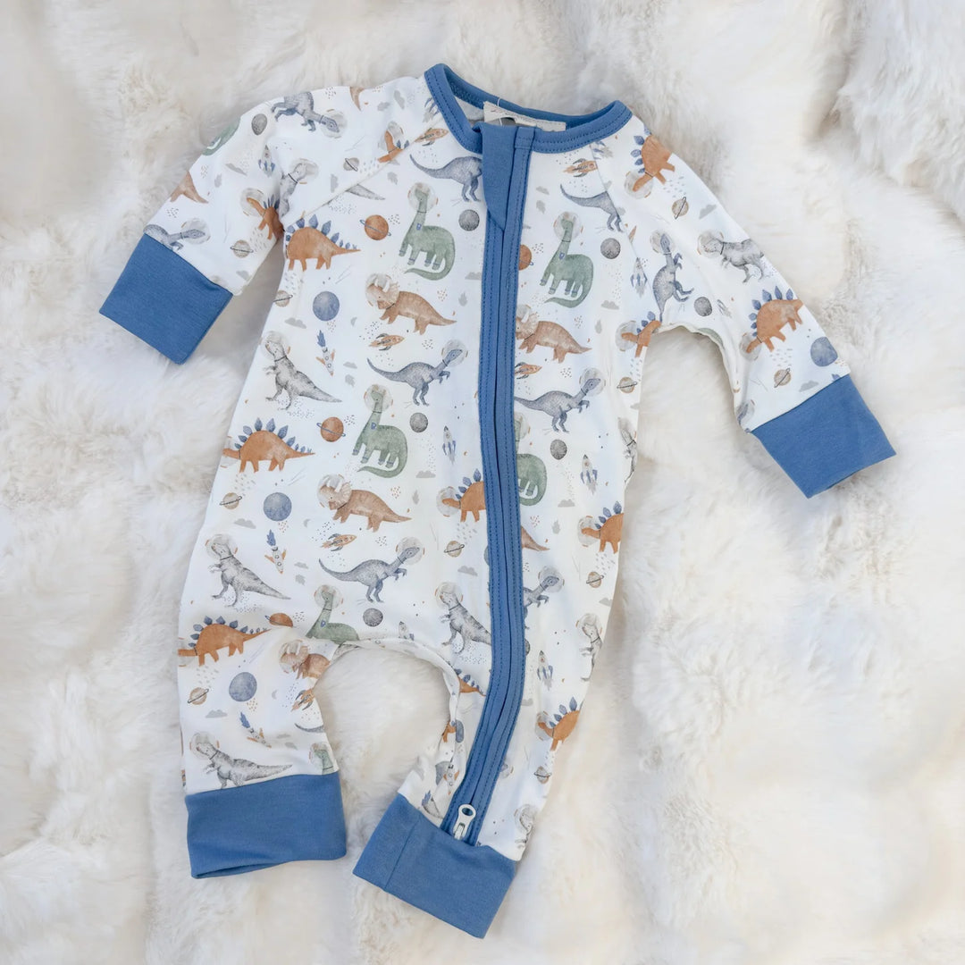 Cosmic Dinos Zip Playsuit