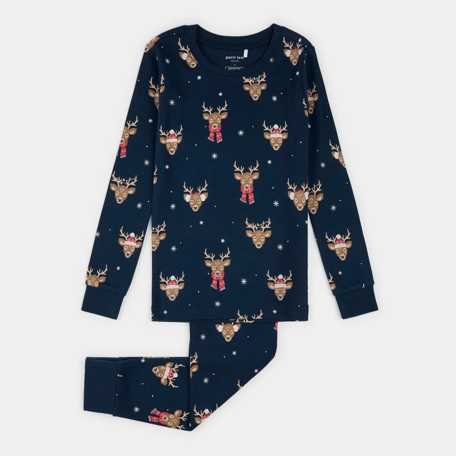 Reindeer Run Pajama Set