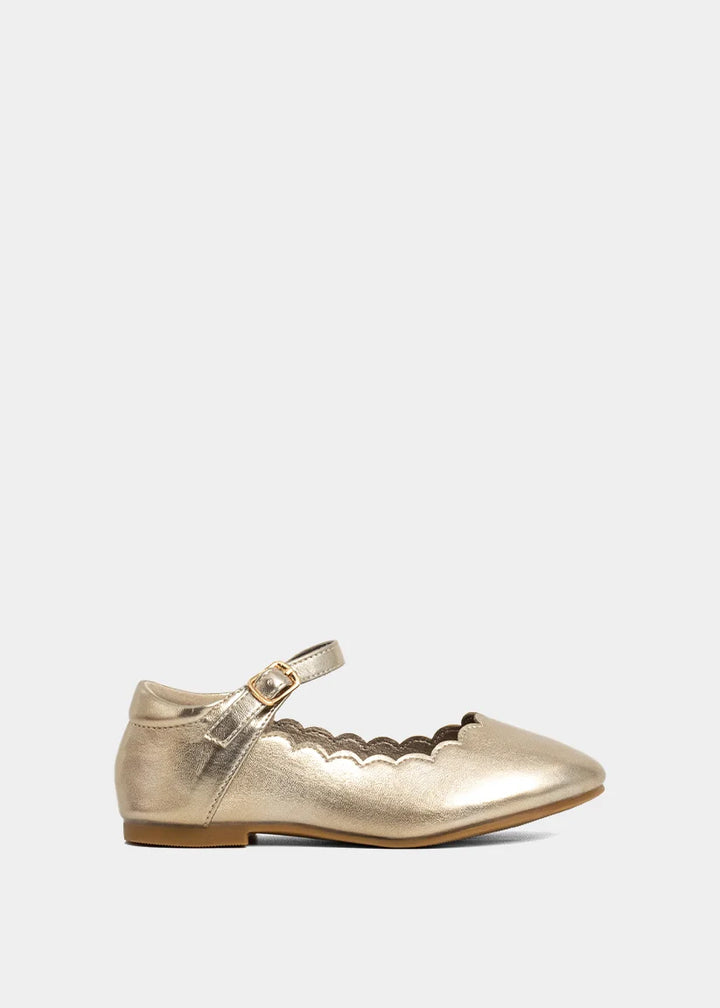 Agatha Mini Light Gold Shoe