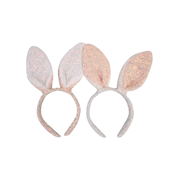 Sequin Bunny Ears Headband