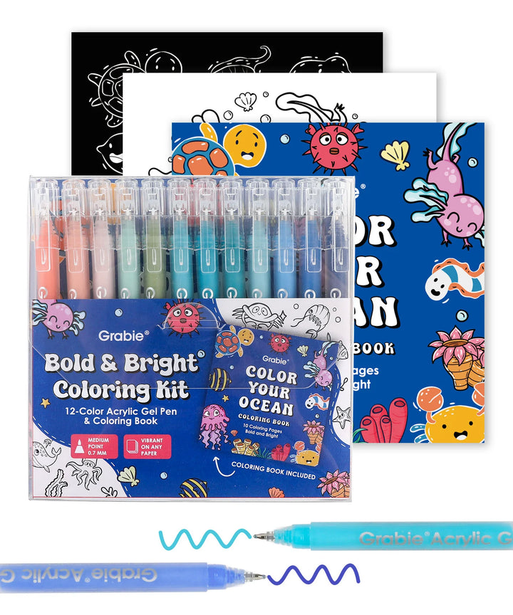 Bold & Bright Coloring Kit