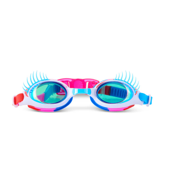 Splash Lash Special Edition Kids' Swim Goggles - Blue Lashes & 4th Bashes
