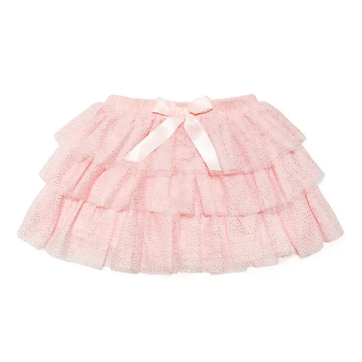 Ballet Bow tiered tutu skirt coquette