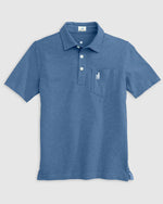 The Original Heathered Polo in Oceanside