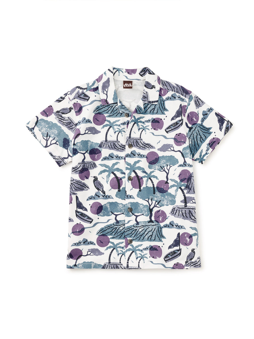 Printed Camp Shirt