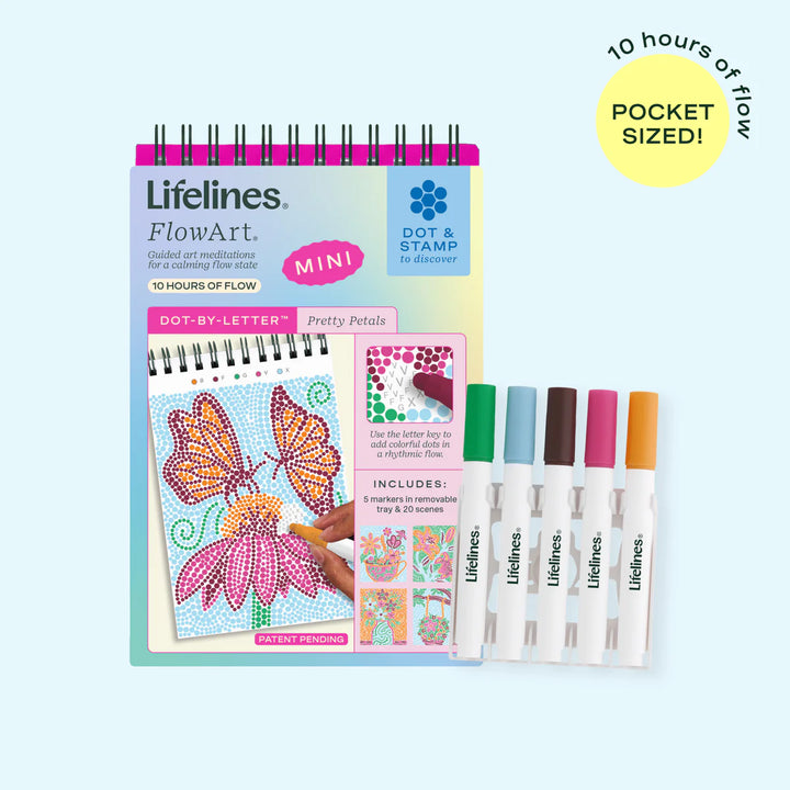 FlowArt® Mini Dot-by-Letter Pretty Petals