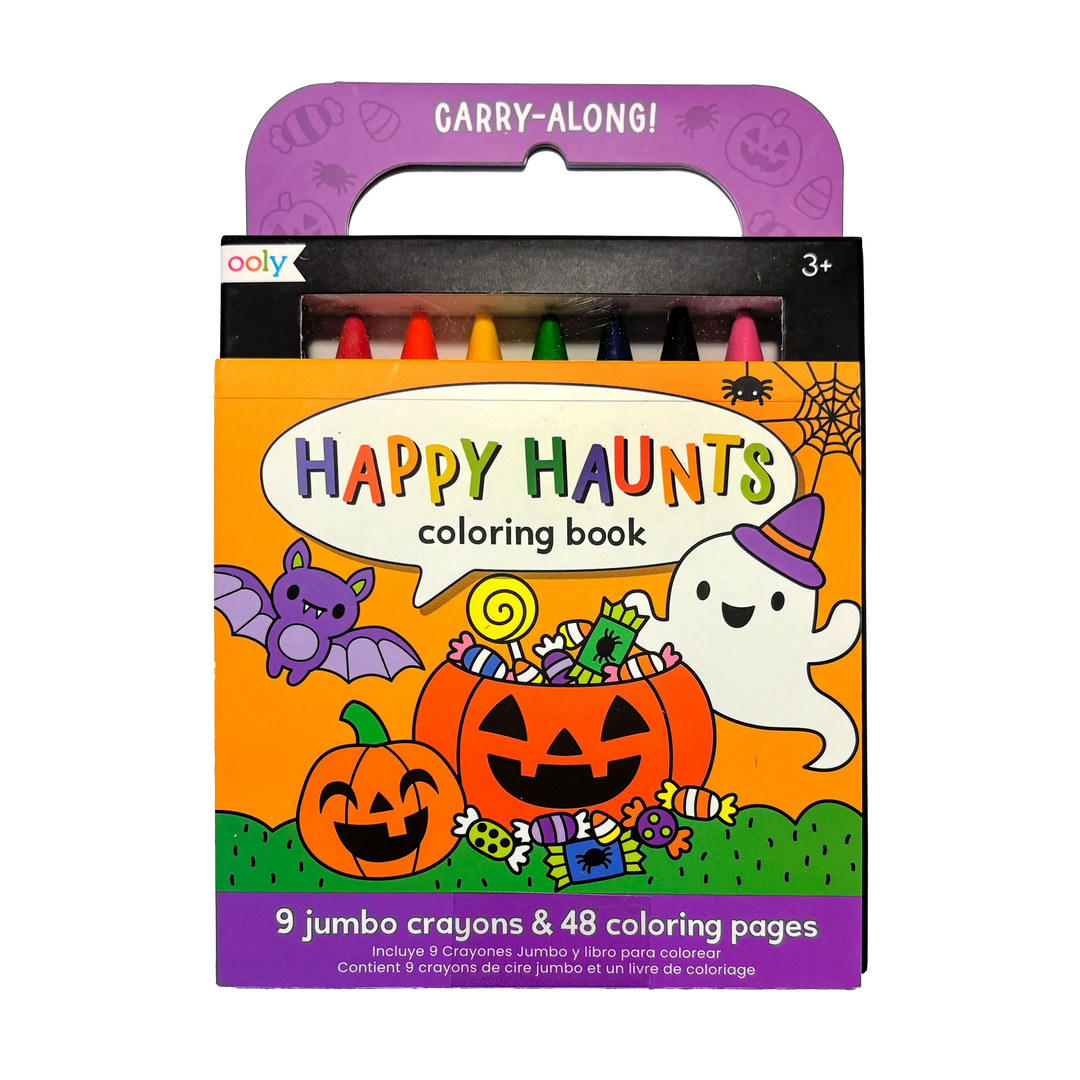 Carry - Along Coloring Book Happy Haunts