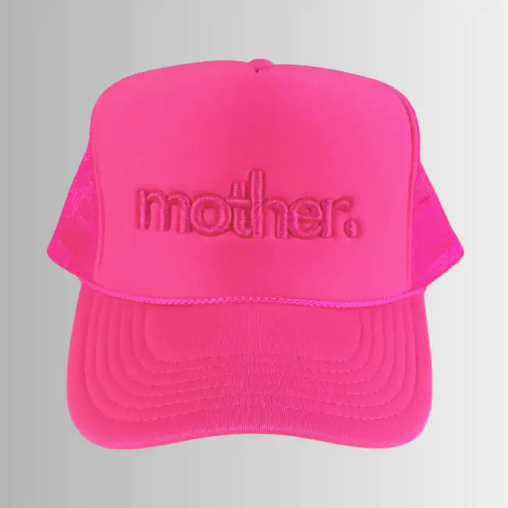 Mother Embroidered Trucker Hat