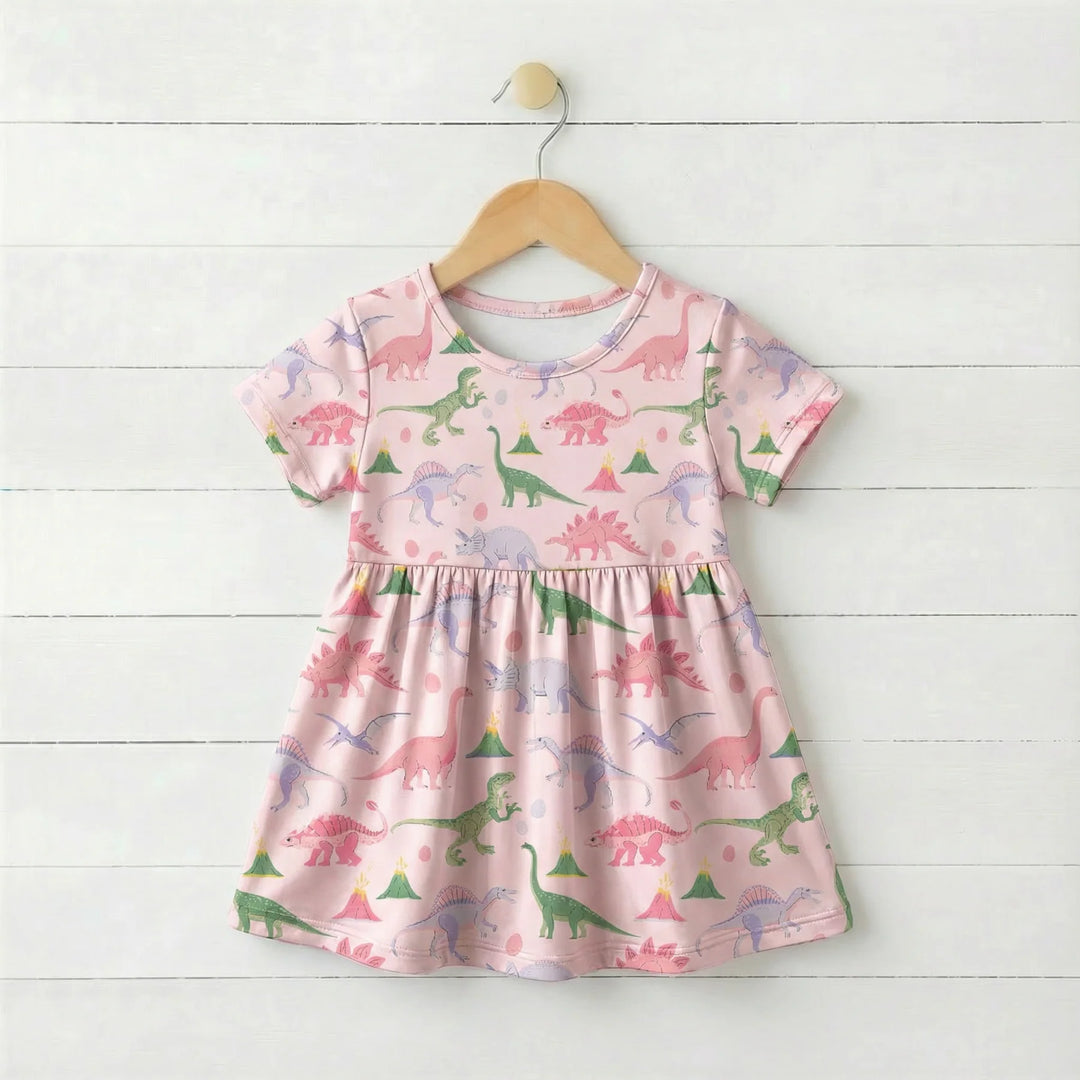 Rosy Rex Dino  Dress