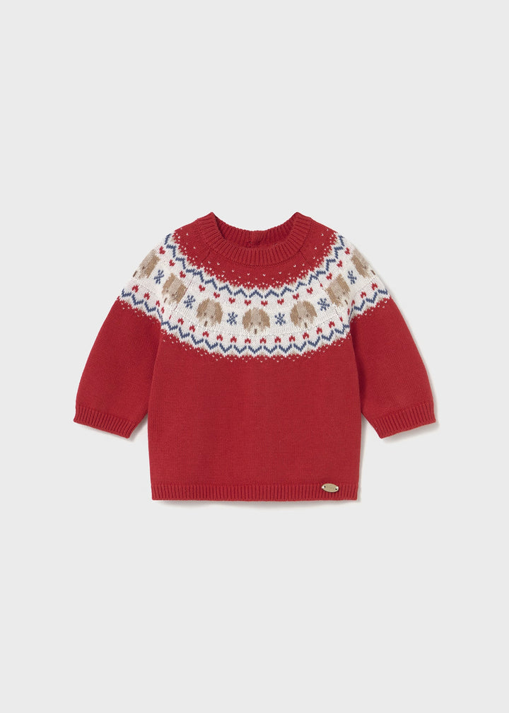 Puppy Knit Sweater