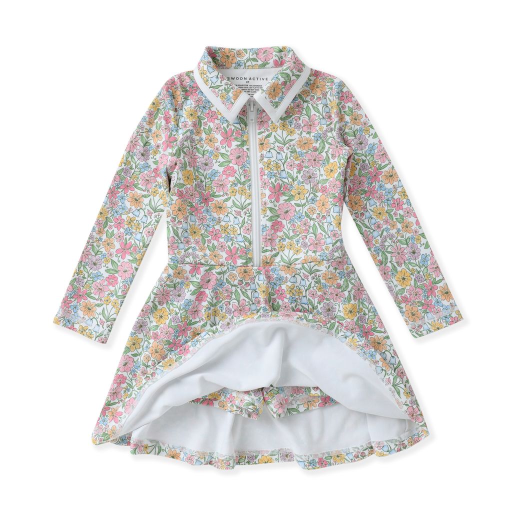 Boho Floral Tennis Dress