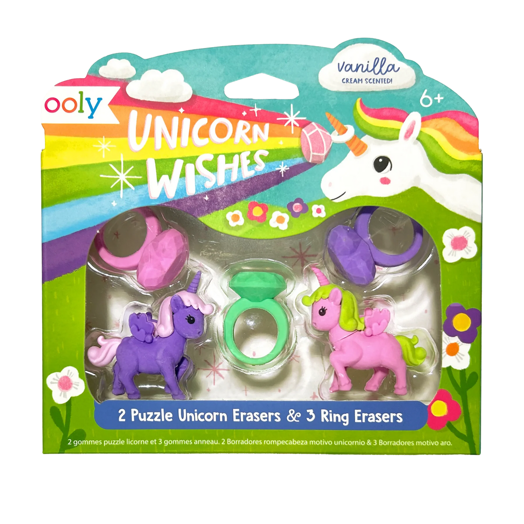 Unicorn Wishes Scented Erasers