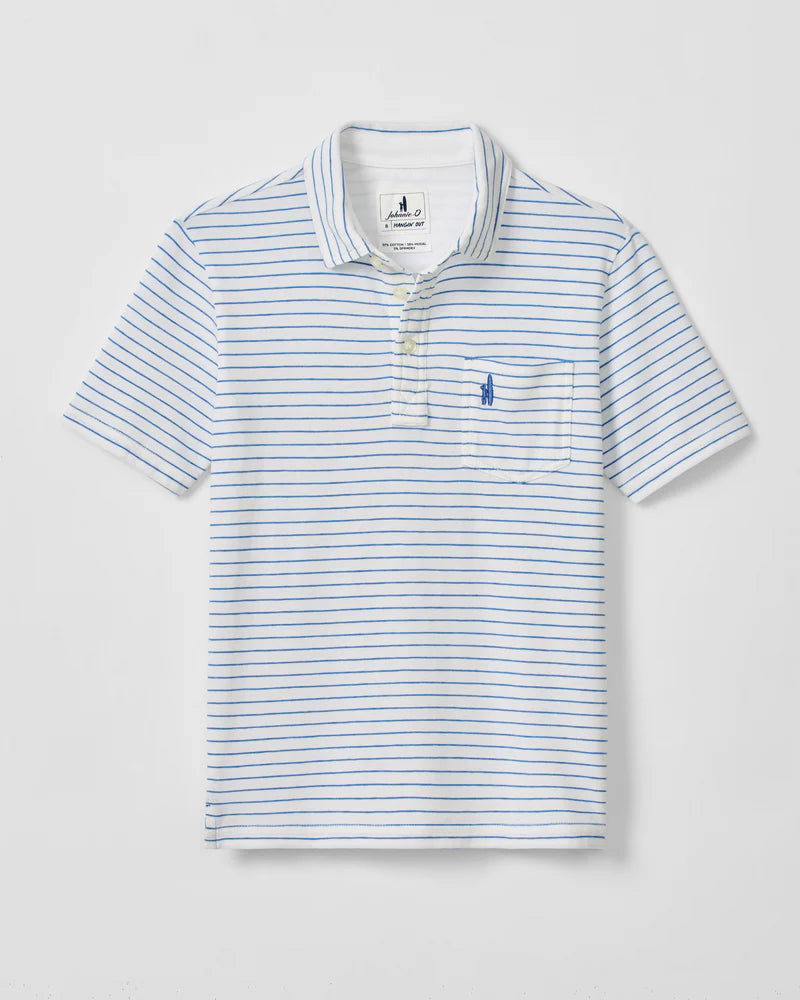 Original Jr. Polo - Ryan Stripe White Venice