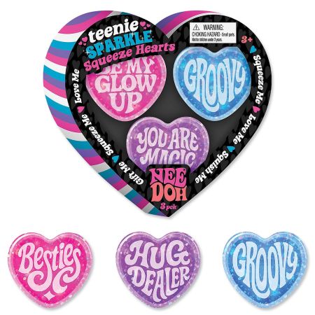 Sparkle Hearts Teenie NeeDoh