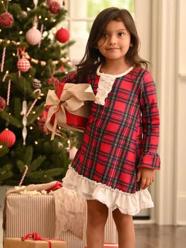 Holiday Tartan Gown