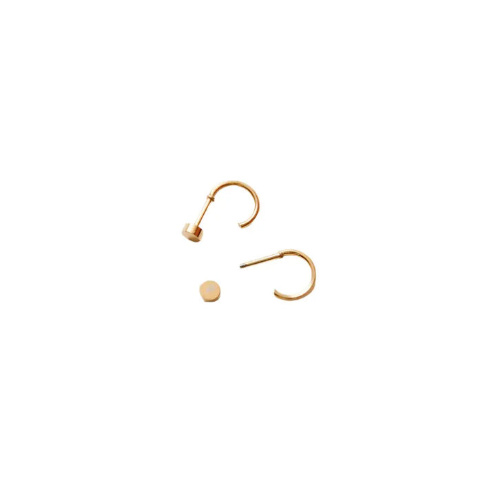 Huggie Stud Earrings