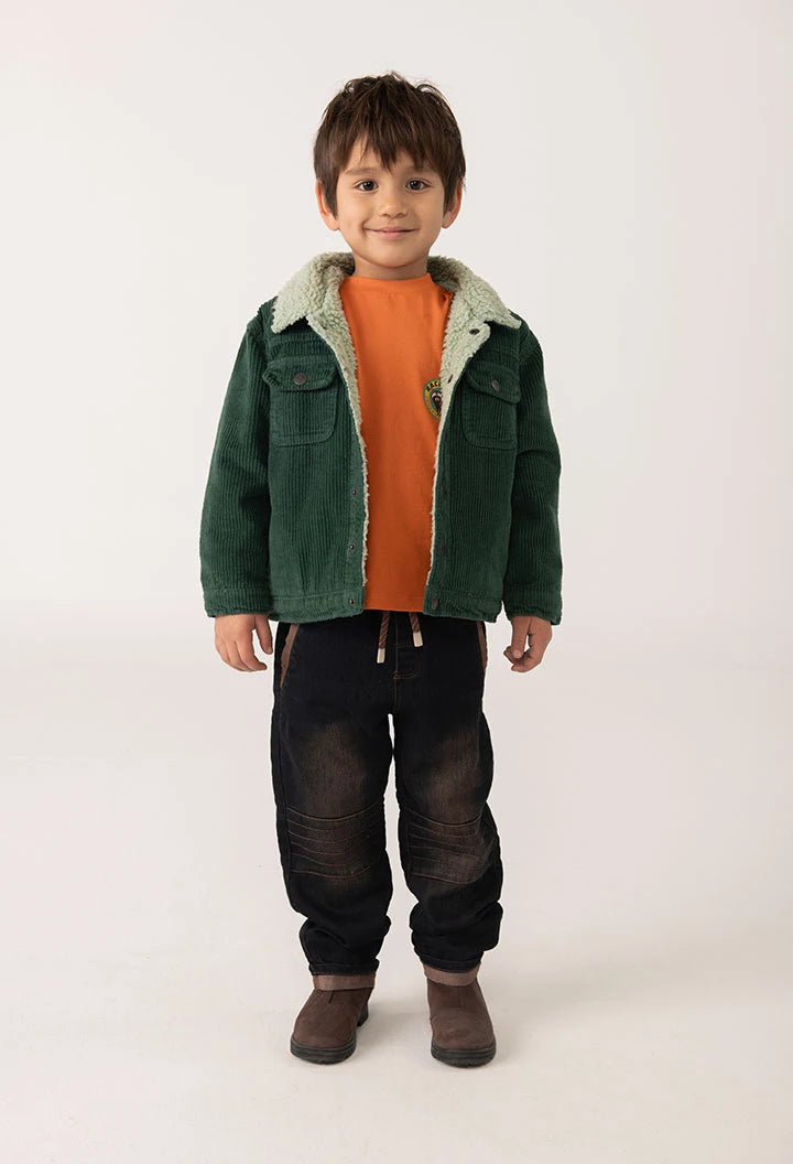 Sherpa Lined Cord Jacket