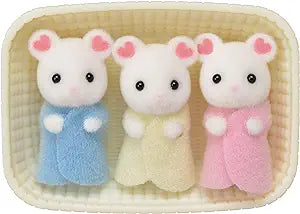Calico Critters Marshmellow Triplets