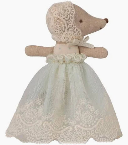 Baby Mouse in Gown Mint